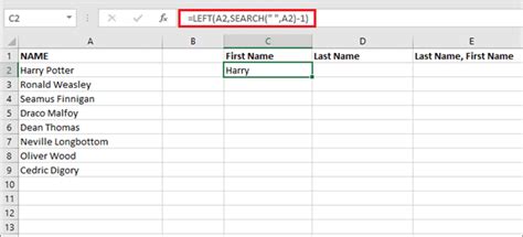 how to alphabetize in excel by first name