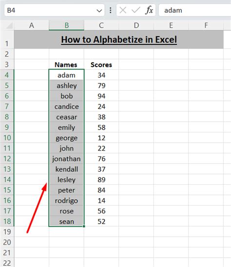 how to alphabetize sheets in excel