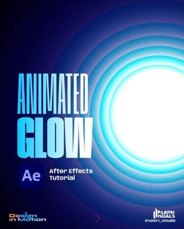 how to animate glow in after effects