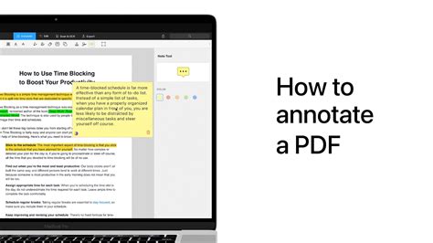 how to annotate on a pdf on mac