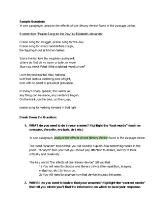 how to answer a discuss question in business