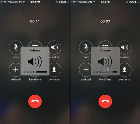 how to answer call with volume button iphone