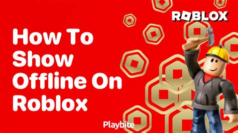 how to appear offline roblox 2024