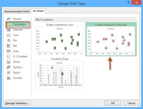 how to apply a chart template in excel