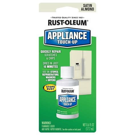 how to apply appliance touch up paint