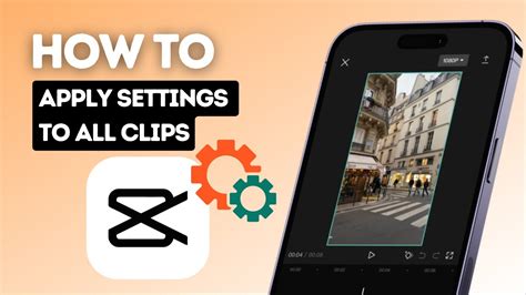 how to apply changes to all clips in capcut