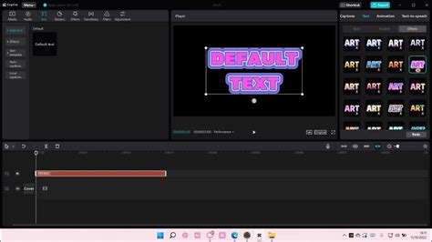 how to apply changes to all text in capcut