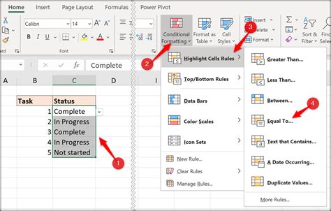 how to apply conditional formatting to a text box in excel
