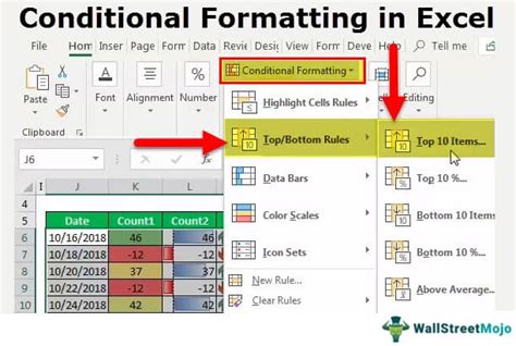 how to apply conditional formatting to text in excel