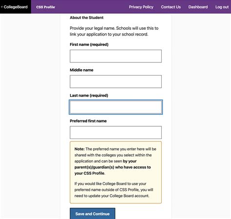 how to apply for css profile