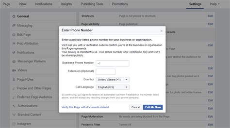how to apply for verification on facebook page