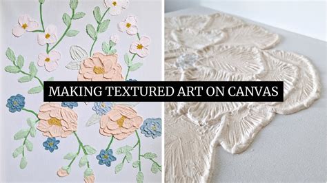 how to apply plaster on canvas