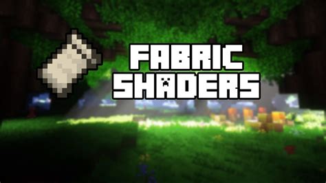 how to apply shaders in minecraft fabric