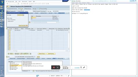how to approve po in sap