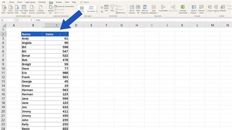 how to arrange alphabetically in excel sheets