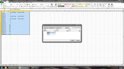 how to arrange multiple rows in excel