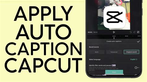 how to auto caption in capcut tagalog