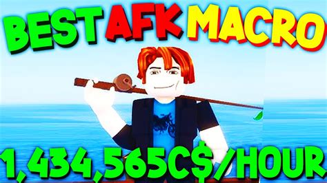 how to auto macro afk in fisch roblox