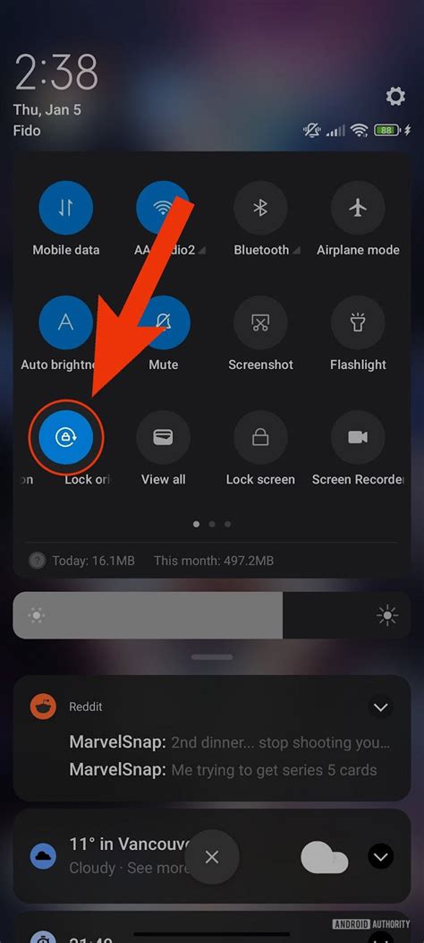 how to auto rotate android screen