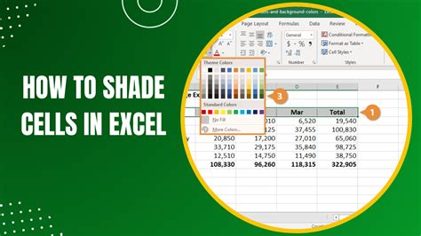 how to auto shade rows in excel