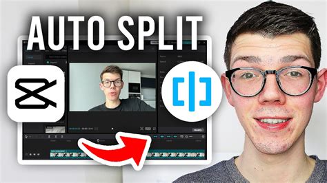 how to auto split text on capcut