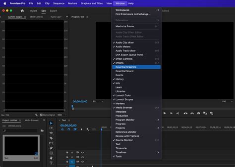 how to auto track text in premiere pro