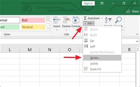how to autofill rows in excel without dragging