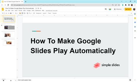 how to automate google slides