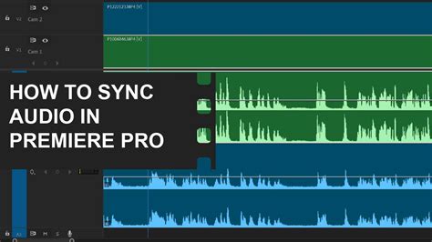 how to automatically sync audio in premiere pro