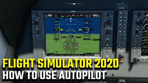 how to autopilot microsoft flight simulator 2020