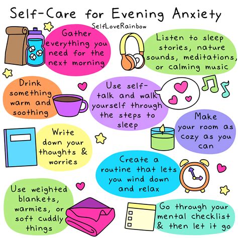 how to avoid evening anxiety