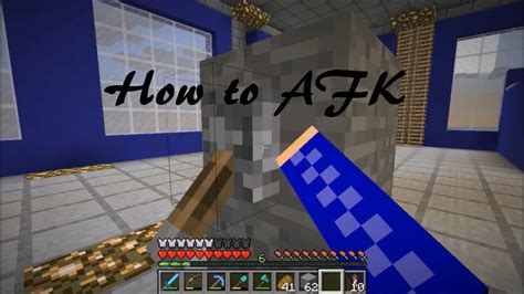 how to avoid idle kick minecraft