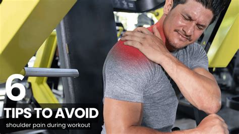 how to avoid shoulder pain while working out