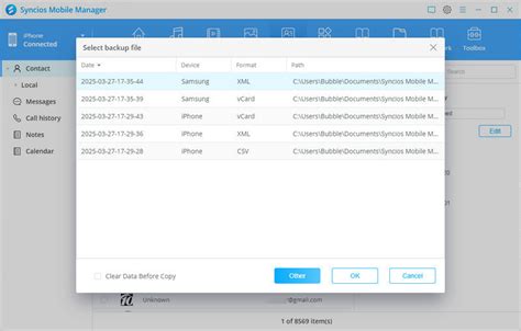 how to backup android contacts to iphone