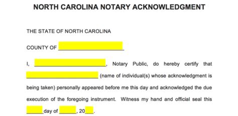 how to be a notary in nc
