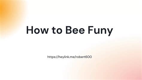 how to be funny in a presentation