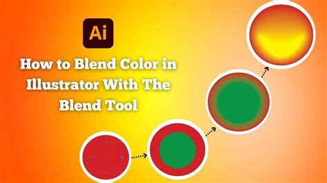 how to blend colors in illustrator
