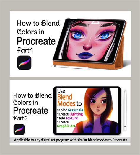 how to blend colors in procreate on ipad