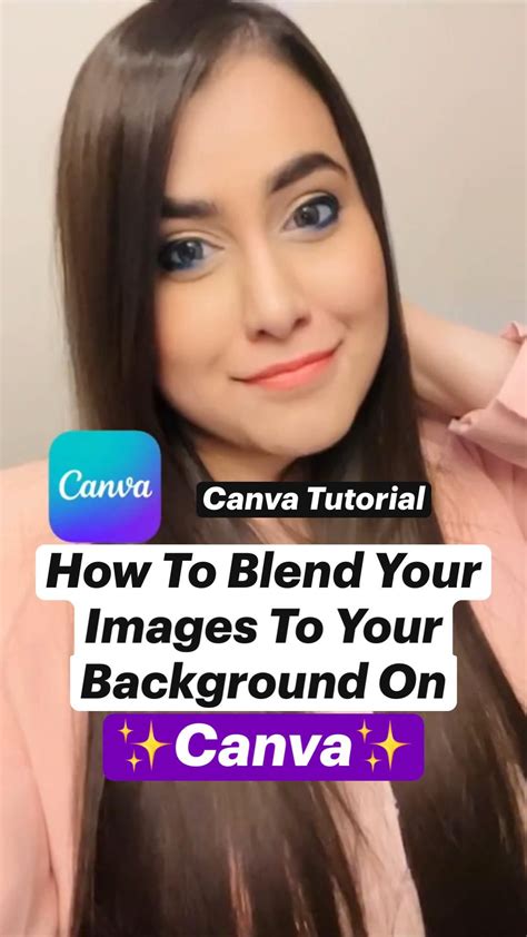 how to blend image background in canva