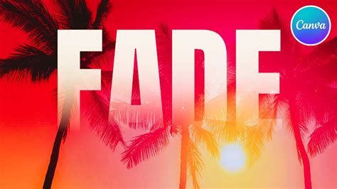 how to blend text with background in canva