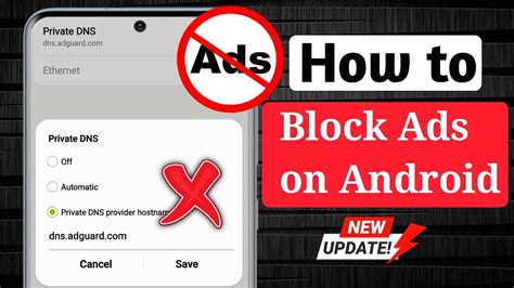 how to block ads on android phone apps