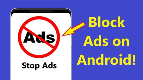 how to block ads on android without apps