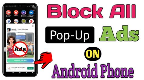 how to block all ads on an android phone
