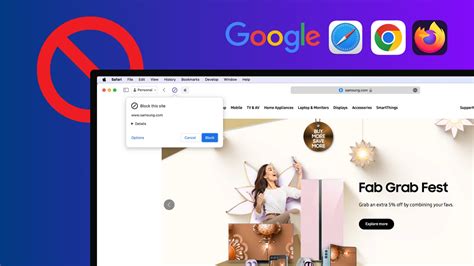 how to block facebook from google search