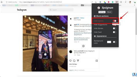 how to block instagram from my browser