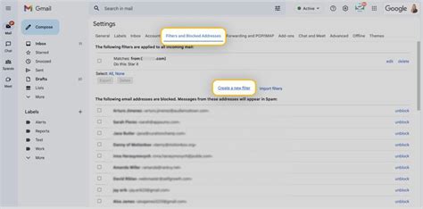 how to block someone on gmail without opening the email