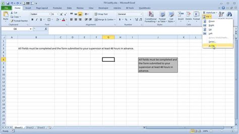 how to block text in excel