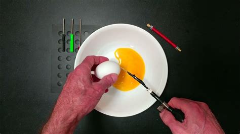 how to blow out eggs from shell