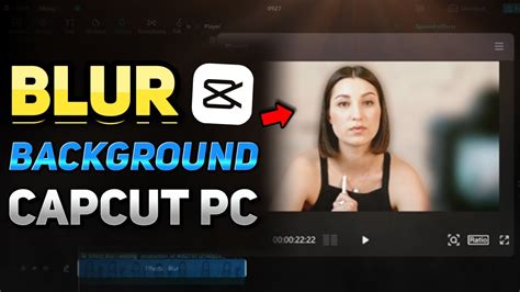 how to blur background in capcut