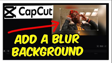 how to blur background in capcut on pc